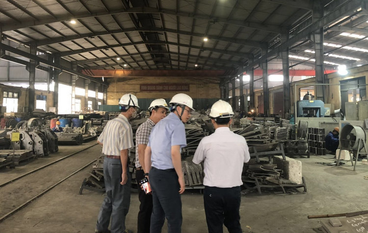 湖南尊龙体育旅行河内国际商业展  耐磨陶瓷产品拓展越南市场