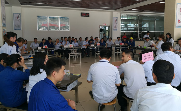 尊龙体育特瓷乐成举行企业治理知识角逐活动