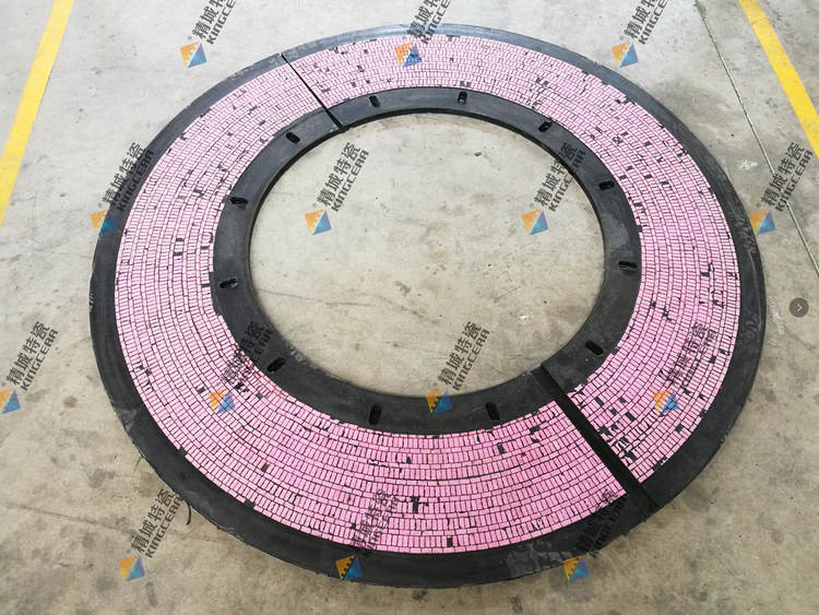 尊龙体育耐磨陶瓷立磨磨辊密封环