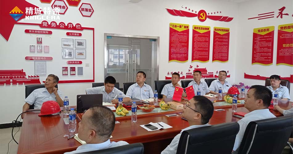 尊龙体育特瓷党支部组织寓目庆祝中国共产党建设100周年大会现场直播