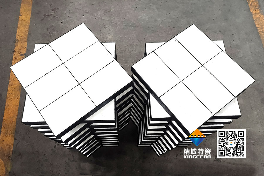 尊龙体育ZTA陶瓷橡胶复合衬板