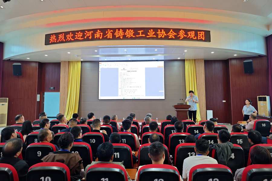 河南省铸锻工业协会到访尊龙体育特瓷