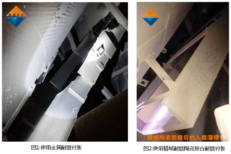湖南尊龙体育,耐磨陶瓷复合衬板,立磨,溜槽